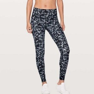 Lululemon Wunder Under Hi-Rise Tight 28" Embellished Multi 6 Athletic